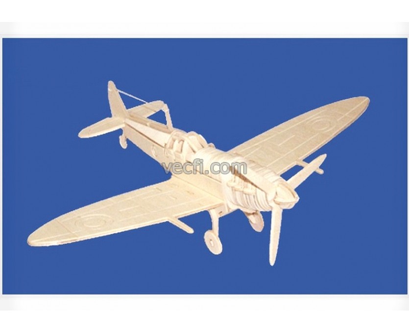 Airplane P301 laser cut vector