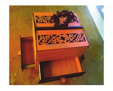 Box with drawers