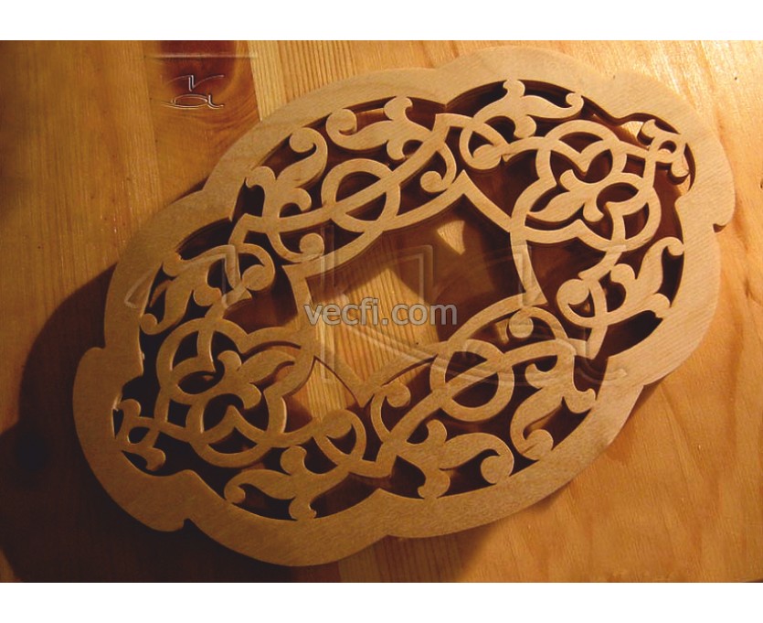 Hot stand laser cut vector