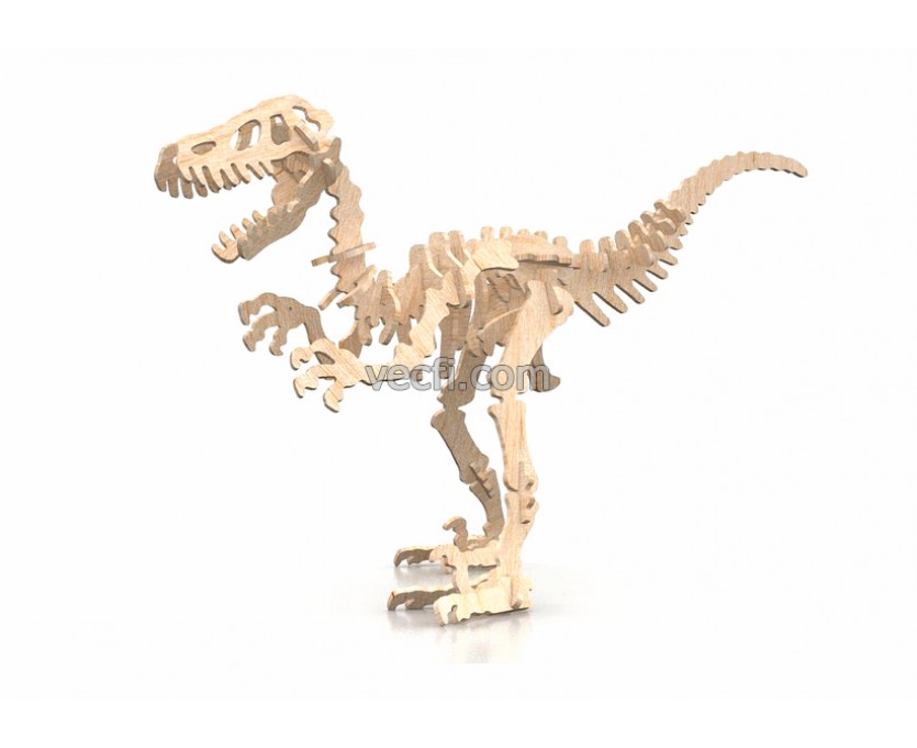 Dinosaur (8) laser cut vector