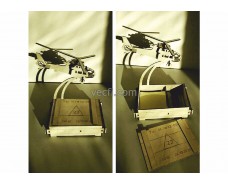 Business card holder Helicopter