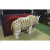 Rhinoceros laser cut vector