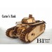 Tank B1 bis laser cut vector