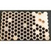 Hot Stand - Honeycomb laser cut vector