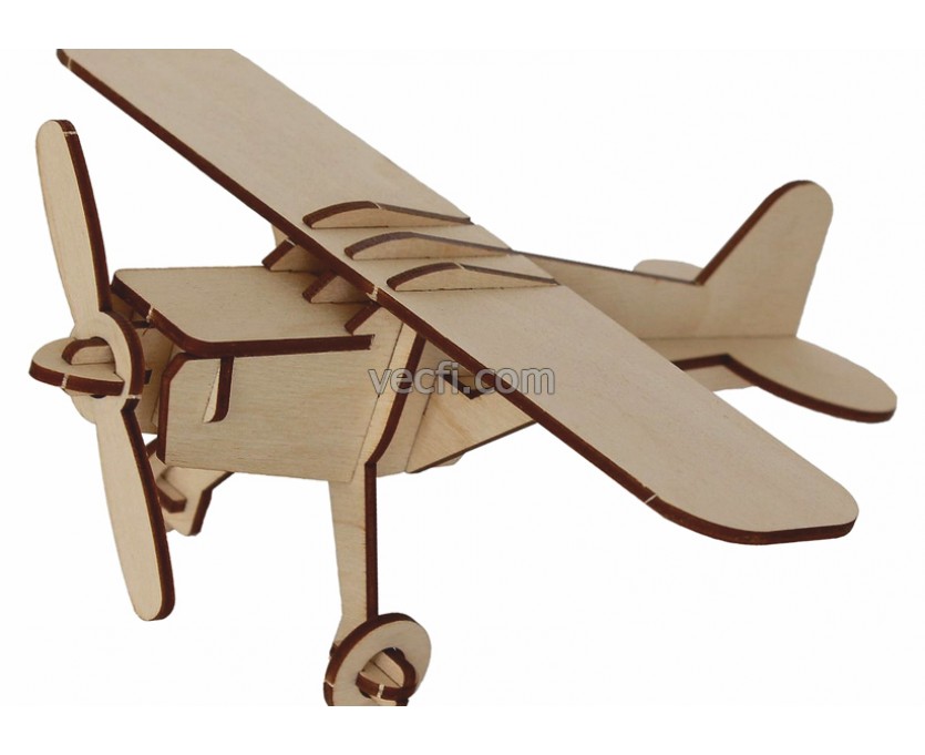 Aircraft (6) laser cut vector