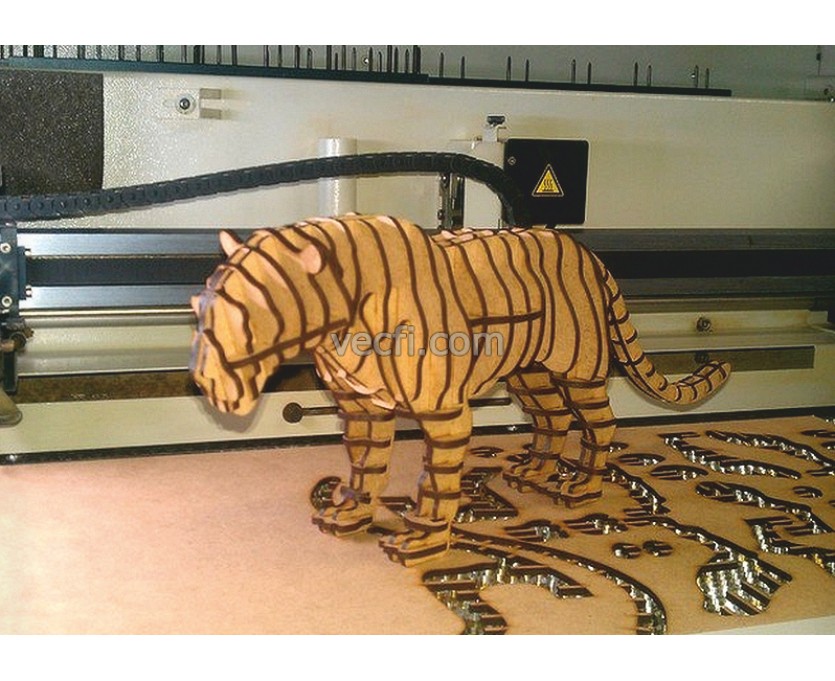 Panther laser cut vector