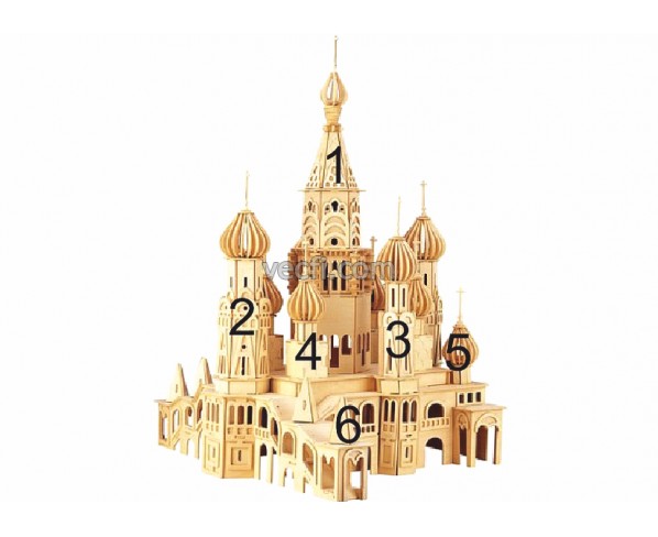 Cathedral Majesty Laser Cut Vector Model