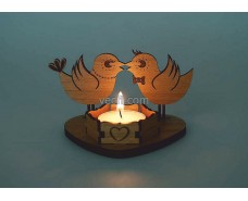 Birdie candlestick