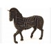 Horse laser cut vector