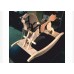 Rocking chair horse laser cut vector