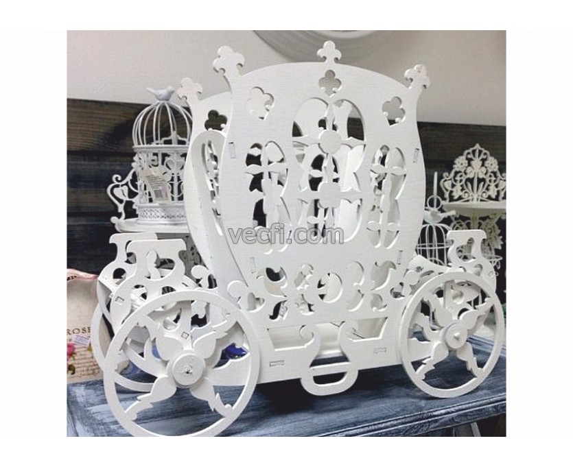 Carriage (9) laser cut vector