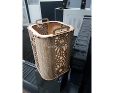 Carved basket
