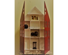Shelf with Door Home Decor Idea