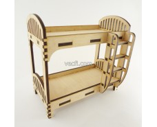 Bunk bed for dolls