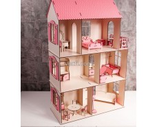 Dollhouse with balcony