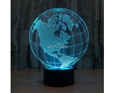 Globe 3d Illusion Lamp
