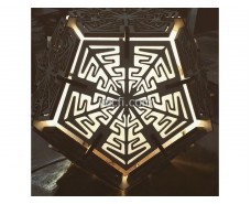 Dodecahedron lamp