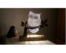 Owl lamp