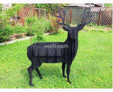 Deer barbecue grill