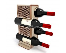 Bottle rack mini wine bar