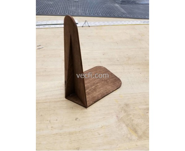 Wooden Aura Bookend Laser Cut File