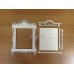 Photo frame in the form of a window trim laser cut file