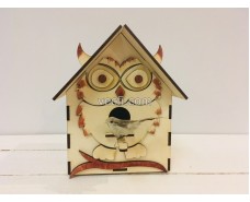 Owl birdhouse