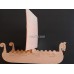 Viking boat laser cut file