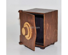 Box in the form of a safe